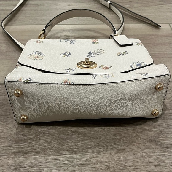 Coach Tilly Top Handle Dandelion Handbag - Picture 6 of 13